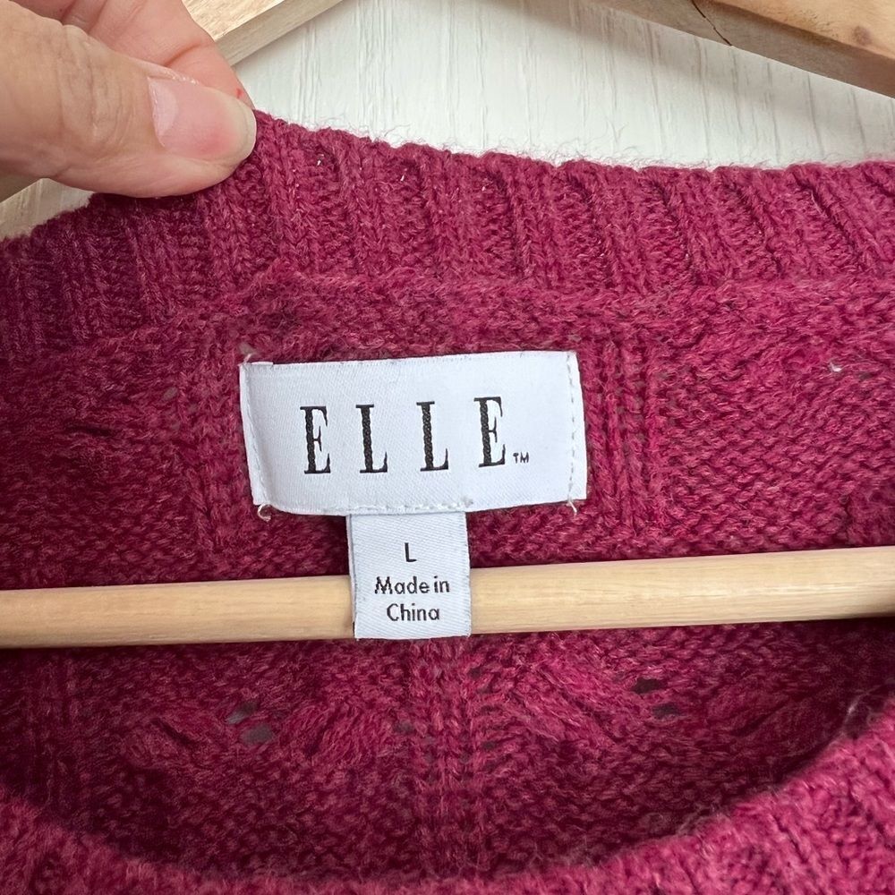 Elle Cable Knit Sweater - Picture 3 of 4